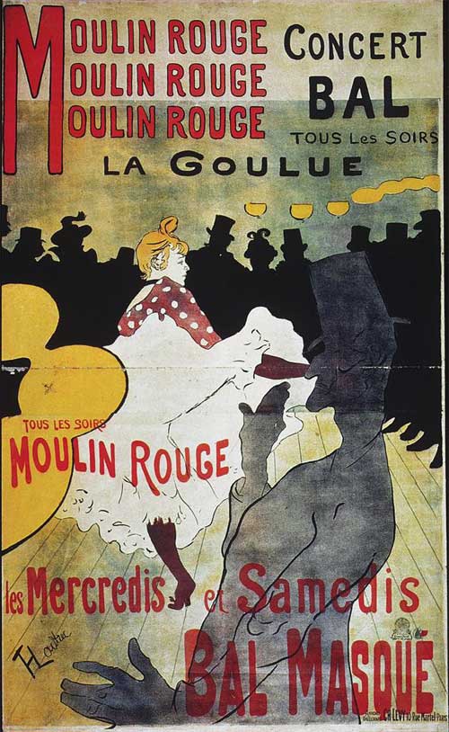 Toulouse Lautrec Moulin Rouge. Toulouse-Lautrec#39;s first